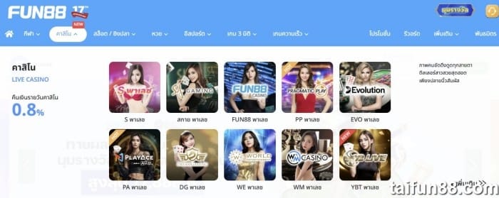 ติดต่อ Fun88 เพื่อรับคำตอบอย่างรวดเร็ว